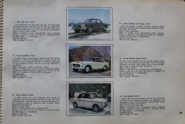Virginia Cigarettes "Autos" Automobile-Scrapbook 1958 (4280)